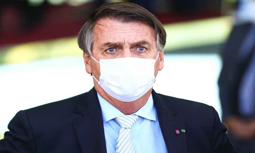 Casal usa camisa contra Bolsonaro e é impedido de tomar vacina -  Marcelo Camargo/Agencia Brasil