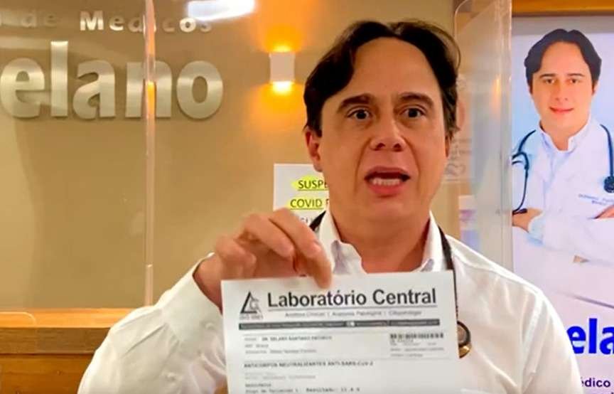 COVID: Médico exige revacinação e tem teoria refutada por especialistas - Reprodução/Instagram