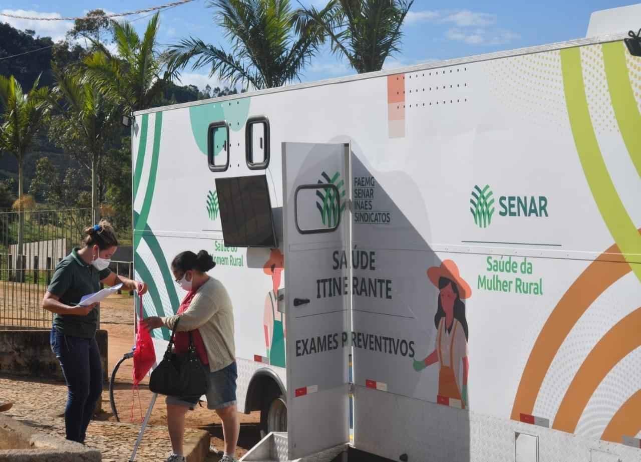 Exames gratuitos são ofertados para moradores do campo em Minas - Arquivo/Sistema FAEMG