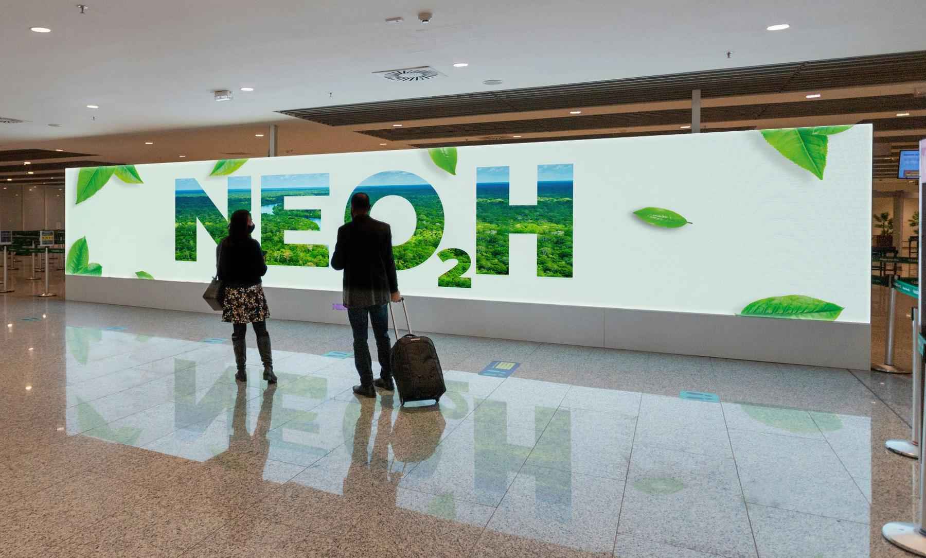 NEOOH é a primeira empresa de OOH do mundo a compensar a pegada de carbono