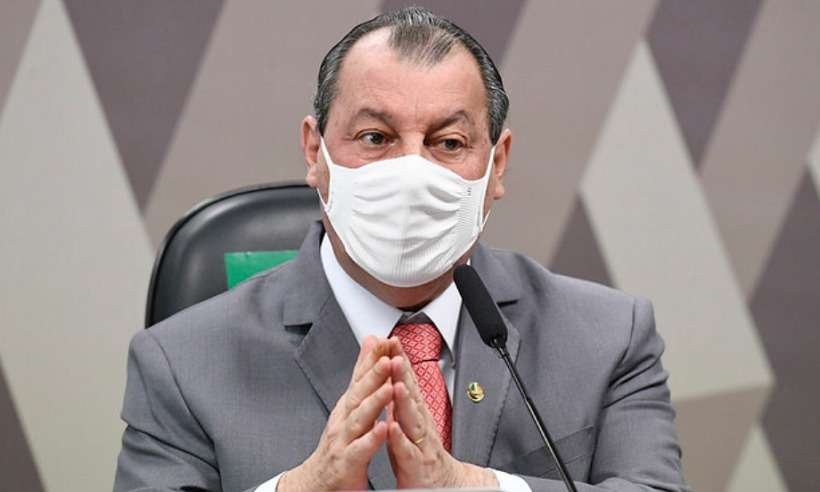 Omar Aziz: 'Bolsonaro não é inimigo, não desejamos o mal para ele' - Jefferson Rudy/Agência Senado