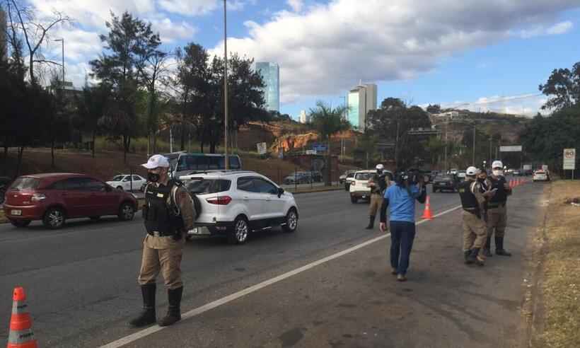 Terceira fase da operação Caminhos de Minas é iniciada nesta segunda (19/7) - Edesio Ferreira/EM/D.A Press