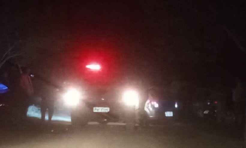 PM e Vigilância Sanitária flagram festa com mais de 100 pessoas em Lagamar - Divulgação/PMMG