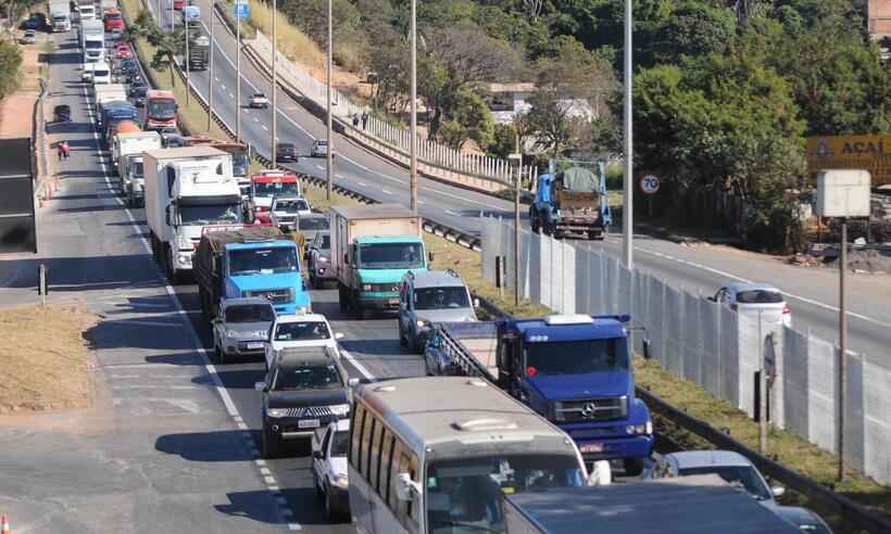 Exame toxicológico: motoristas têm até o fim de julho para evitar multa - Leandro Couri/EM/D.A Press