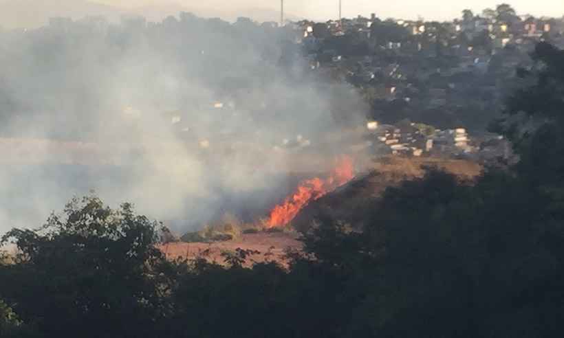 Incêndios em Minas já superam a média histórica dos últimos cinco anos - Edésio Ferreira/EM/D.A Press