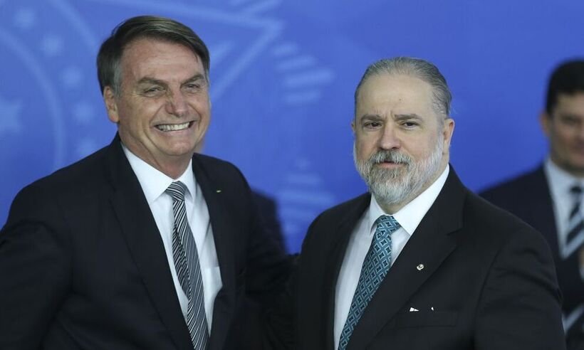 Bolsonaro anuncia que indicou Augusto Aras para novo mandato na PGR - José Cruz/Agência Brasil