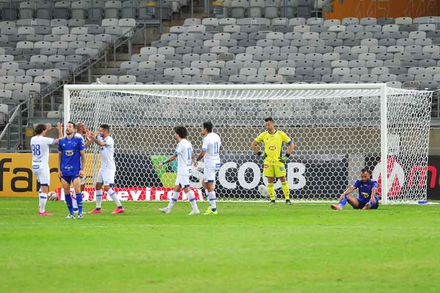 Fomos da bandidagem de 2019 a um Cruzeiro totalmente desfigurado - Ramon Lisboa/EM/D.A Press