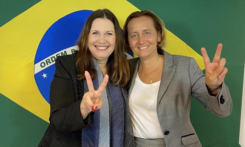 Bia Kicis envia carta ao CONIB e defende deputada da ultradireita alemã - Reprodução