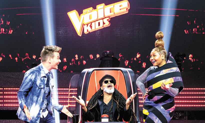 Michel Teló: "As crianças do 'The voice kids' dão lição para todos nós - Fábio Rocha/Globo