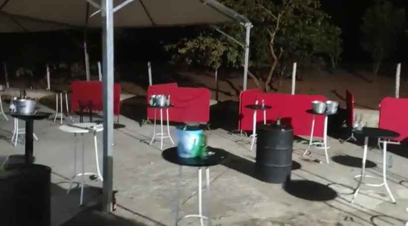 Organizador de festa para 300 pessoas em Contagem foge, mas é multado - Guarda Civil de Contagem/Divulgação