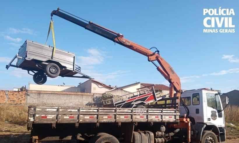 Polícia Civil faz operação contra fraudes na regularização de reboques - Polícia Civil/Divulgação