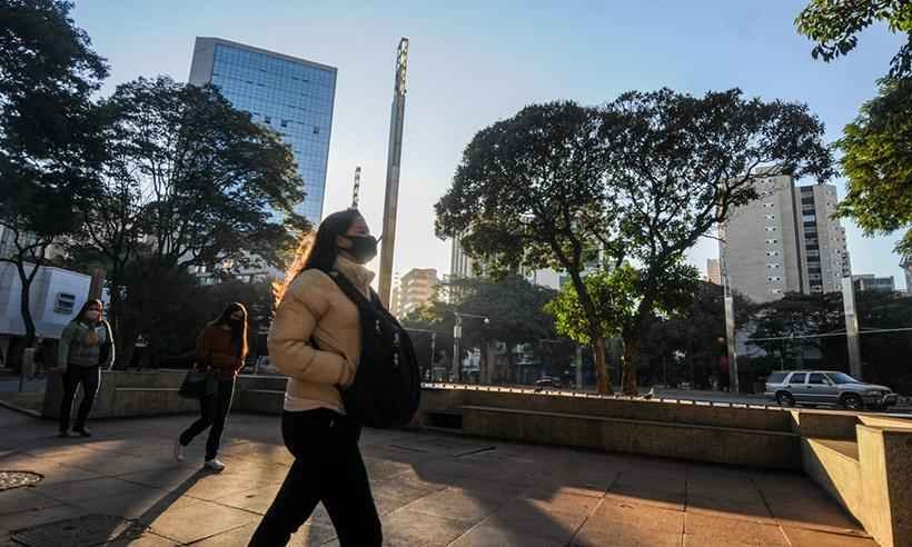 BH registra menor temperatura do ano nesta sexta-feira - Leandro Couri/EM/DA Press
