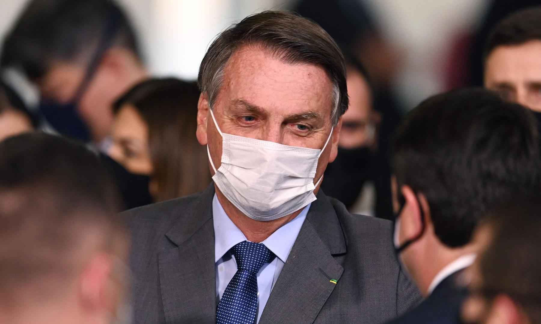 'CPI atrapalha, tem muita gente que acredita ainda', diz Bolsonaro  - EVARISTO SA / AFP