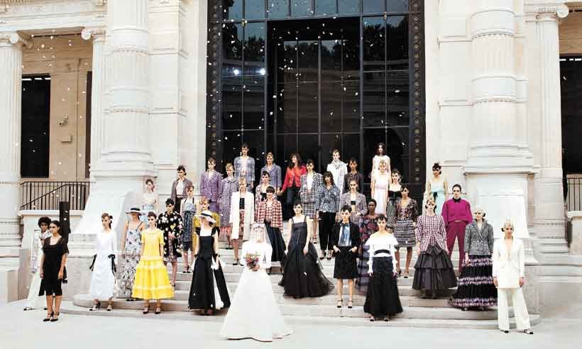 Entre tweeds e rendas -  chanel/divulgaçao