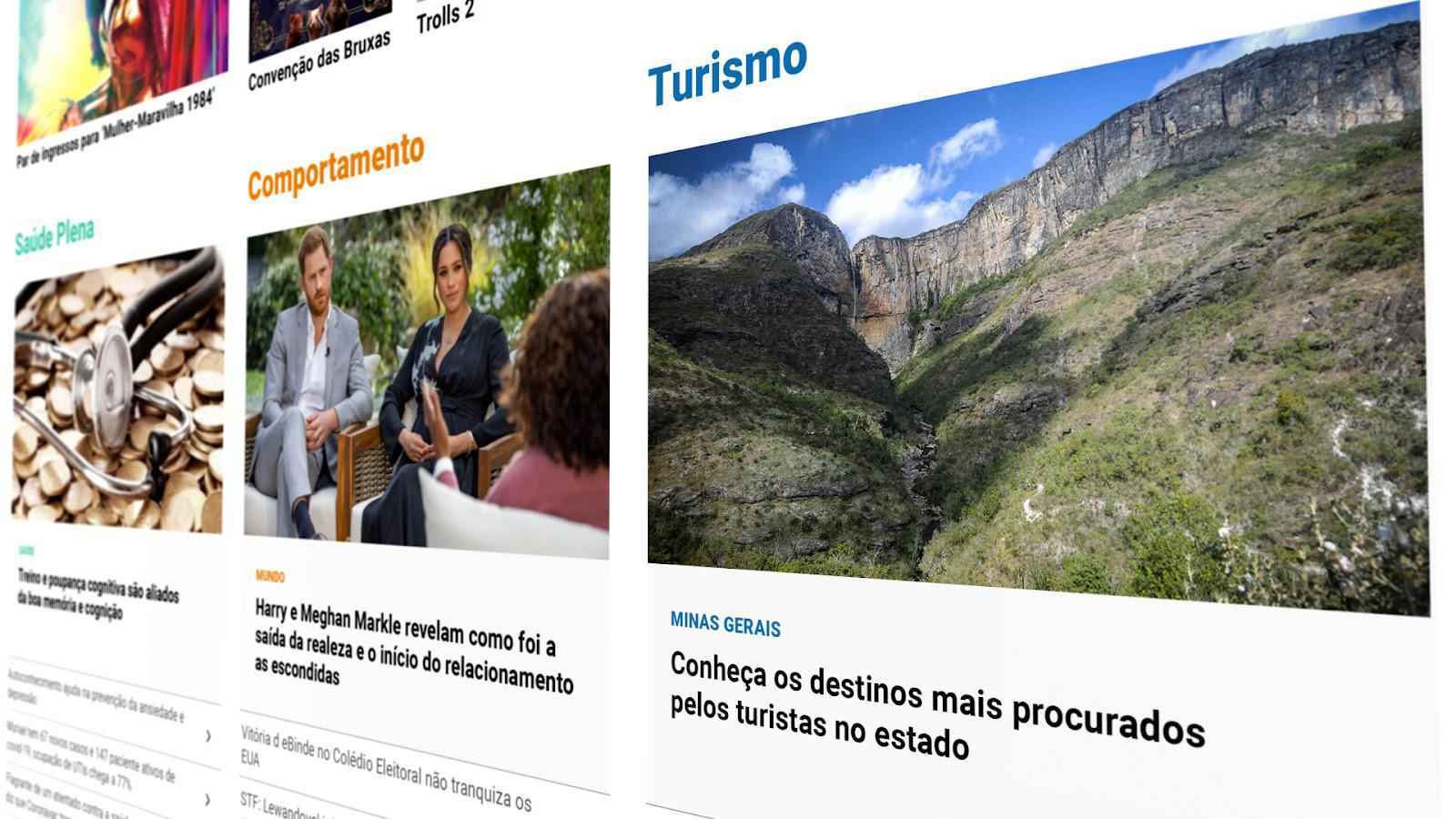 O Portal Uai está de cara nova e mais mineiro do que nunca - Reprodução