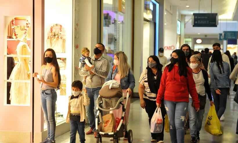 Vendas do comércio crescem em BH; datas comemorativas contribuíram  - Ramon Lisboa/EM/D.A Press