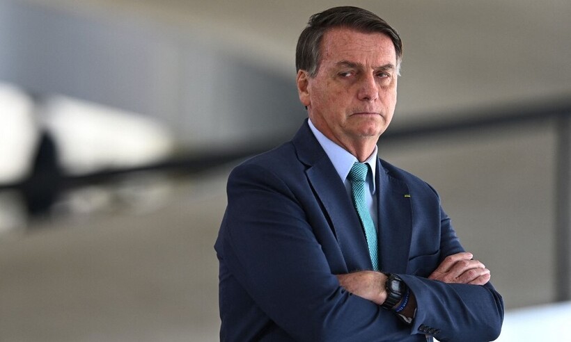 Drama: Bolsonaro demonstra piora em quadro típico de doença mental - EVARISTO SA / AFP