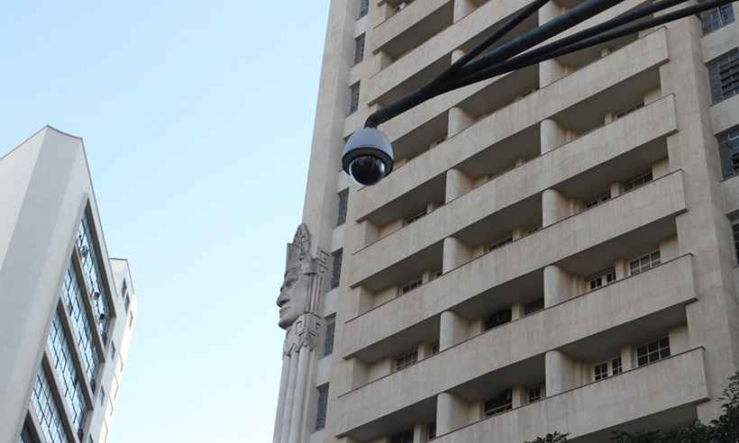 Quase 140 câmeras do Olho Vivo não funcionam em BH - Edésio Ferreira/EM/DA Press
