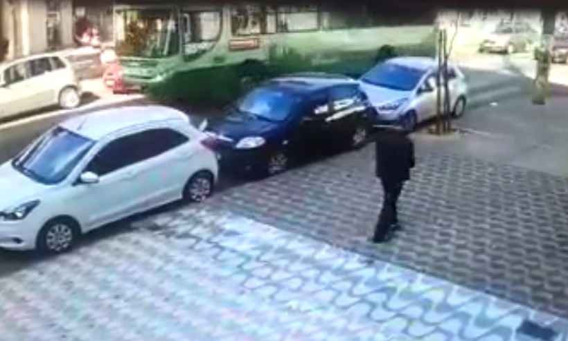 Motorista que atropelou homem no Barreiro é indiciado por homicídio doloso - Reprodução de vídeo cedido pela PCMG