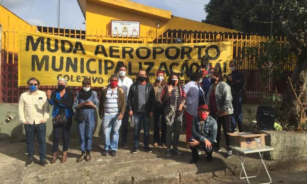 Moradores querem área verde no lugar do Aeroporto Carlos Prates - Edésio Costa/EM/D.A press