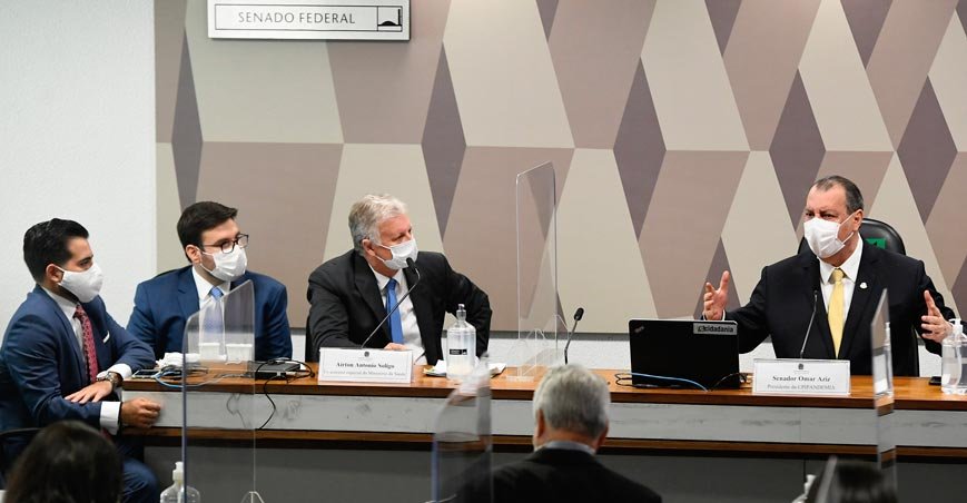 Após 100 dias de trabalho, CPI da COVID tem muito a desvendar - Jefferson Rudy/Agência Senado - 14/7/21