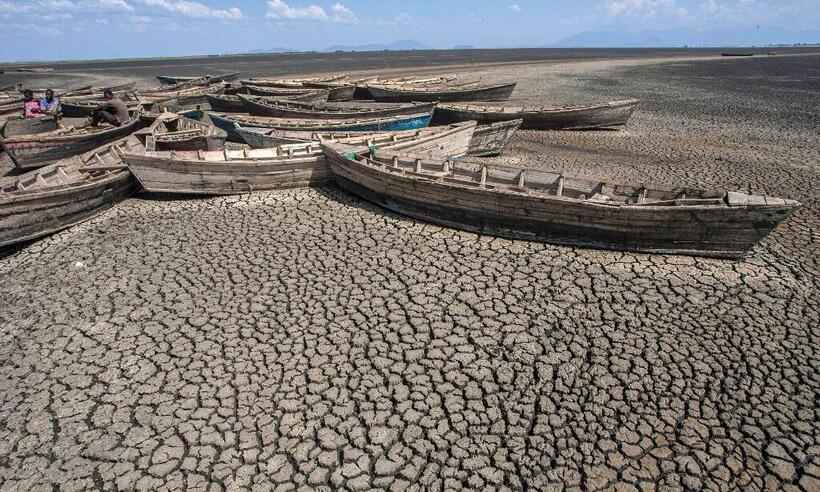 Aquecimento global chegará a +1,5°C até 2030, 10 anos antes que o previsto - AMOS GUMULIRA / AFP