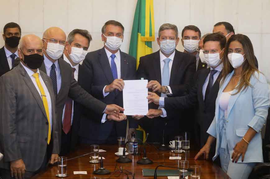 Bolsonaro entrega proposta do novo programa social à Câmara dos Deputados - Cleia Viana/Câmara dos deputados
