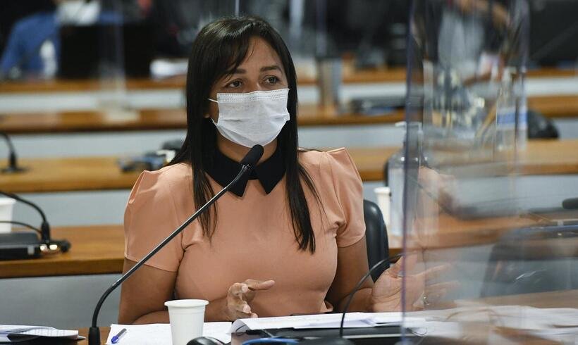 Heinze e Eliziane Gama batem boca na CPI: 'Desonesto!' 'Sou sério!' - Jefferson Rudy/Agência Senado