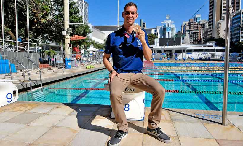 Cinco nadadores do Minas se classificam para o Mundial de piscina curta - Gladyston Rodrigues/EM/D.A Press
