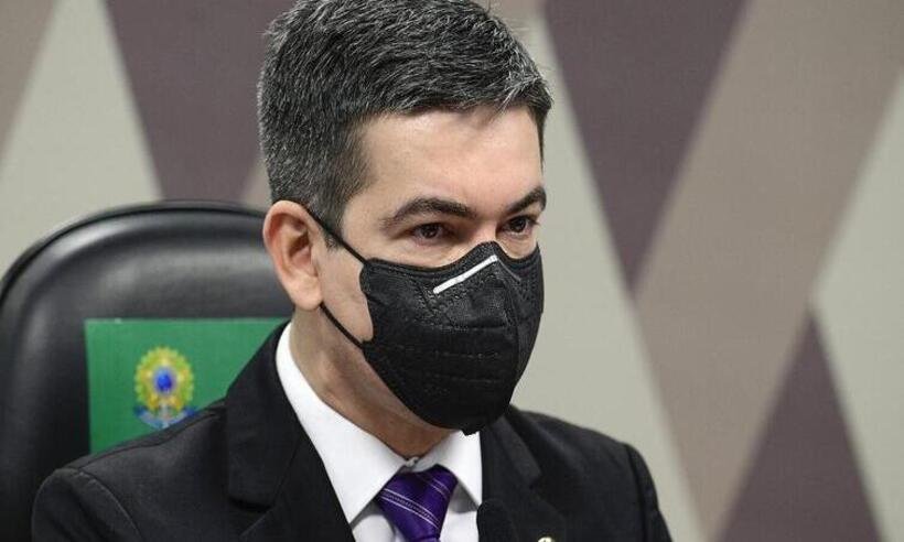 Randolfe Rodrigues para Barros: 'CPI atrapalhou, sim. Atrapalhou um golpe' - Pedro França/Agência Senado