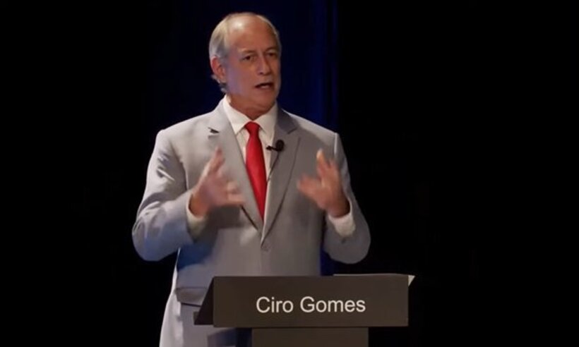 Ciro Gomes: 'Militares não podem virar milícia a serviço do bolsonarismo' - Estadão/Reprodução