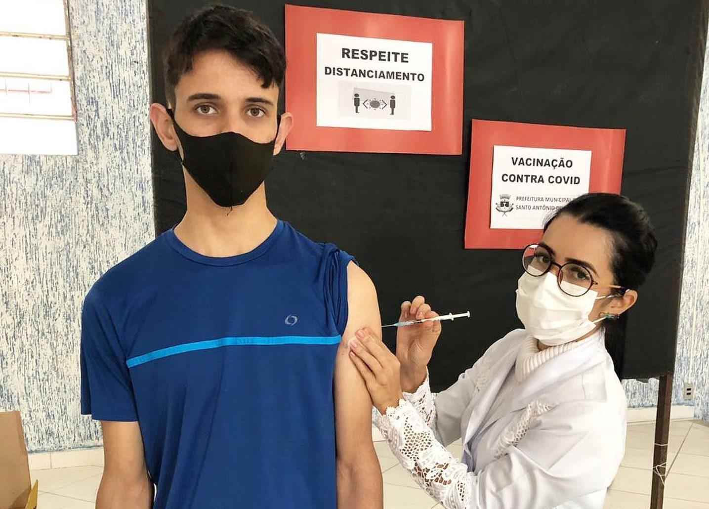 Campeãs: veja as estratégias das cidades de MG que já vacinam jovens de 18 - Prefeitura de Samonte/Divulgação