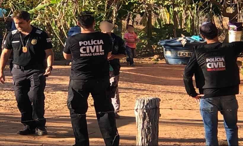 Preso acusado de estuprar menina de 9 anos em Montalvânia - PCMG/Divulgação