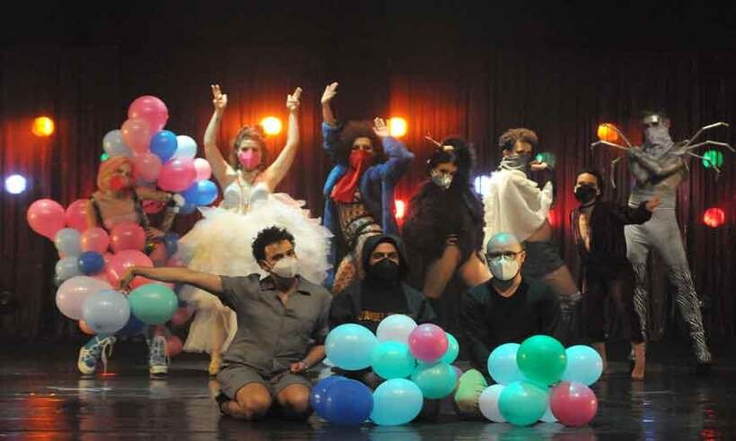 Peça aborda angústia dos jovens diante da pandemia e da crise política - Túlio Santos/EM/D.A.Press