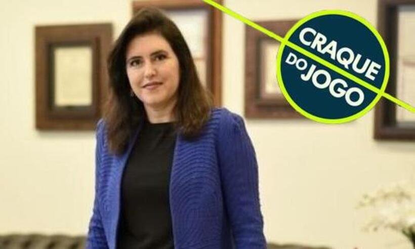 Simone Tebet viraliza nas redes ao detalhar irregularidades em contratos - Redes Sociais/Reprodução