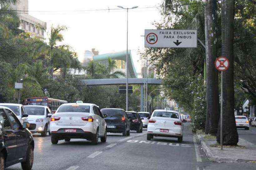 Ruas de BH passarão a contar com faixas exclusivas de ônibus; saiba quais - Juarez Rodrigues/EM/D.A Press