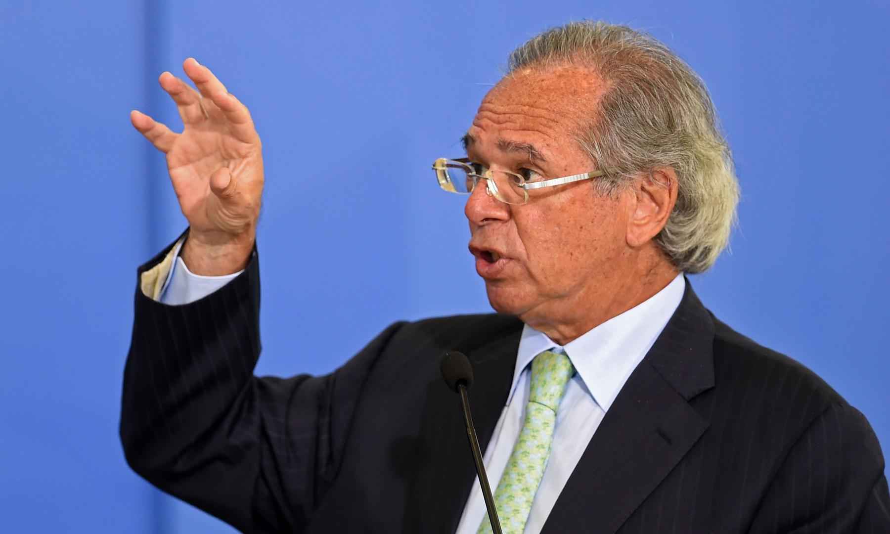 Paulo Guedes sai em defesa do voto impresso e minimiza custo - AFP / EVARISTO SA