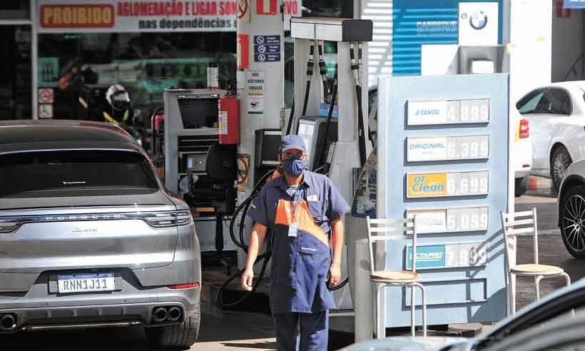 Disparada de preços coloca inflação brasileira entre as mais altas do mundo - Leandro Couri/EM/D.A Press