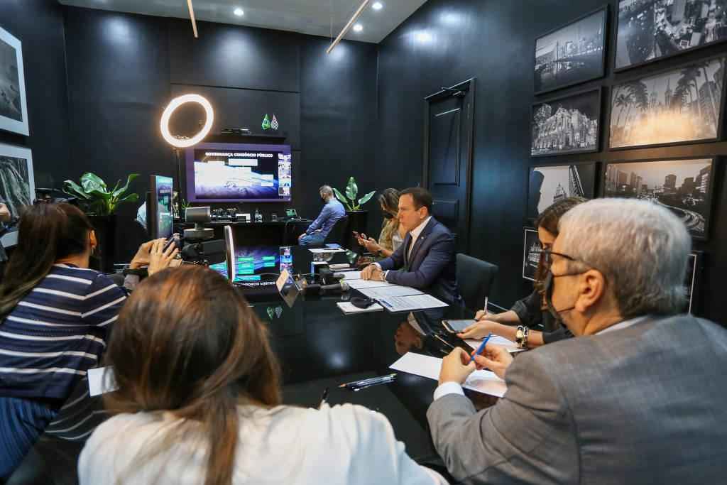 Doria, no 'Roda Viva', sobre Bolsonaro: 'É um psicopata, um homem doente' - Divulgação/Governo de São Paulo