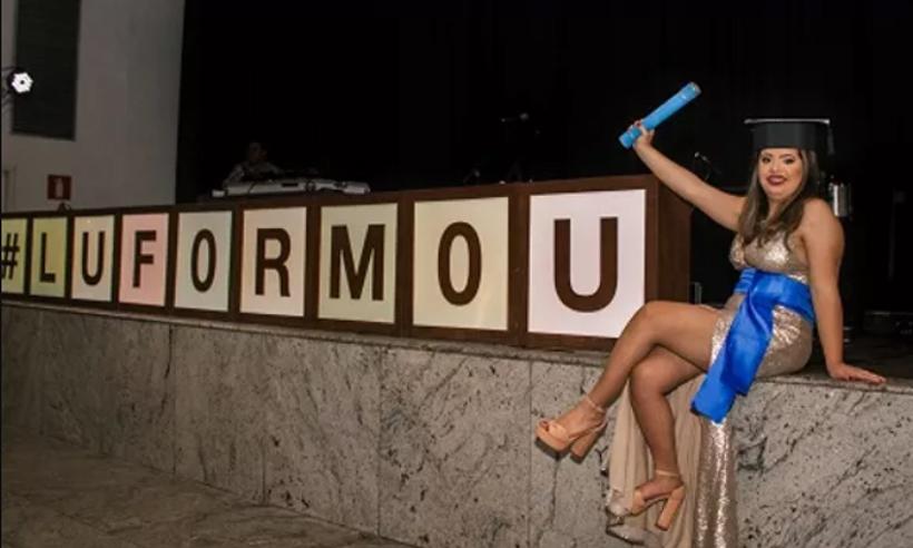 Contrariando o ministro: conheça Luísa, 1ª  RP com síndrome de Down do país - Reprodução - Site Inclusive Luisa