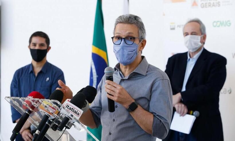 Em reunião com governadores, Zema fala sobre 'defeitos' do STF; veja vídeo - Agência Minas/Reprodução