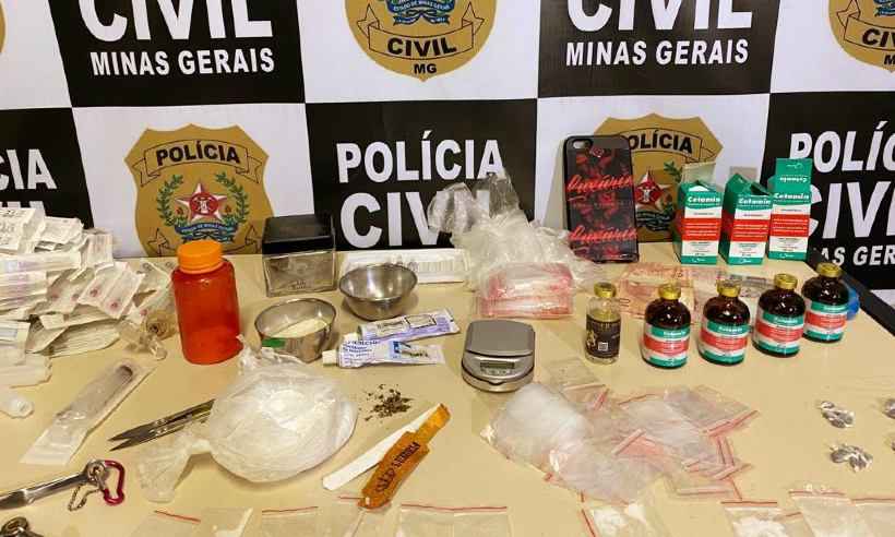 Homens que vendiam 'droga do estupro' são presos pela Polícia Civil - Polícia Civil/Divulgação