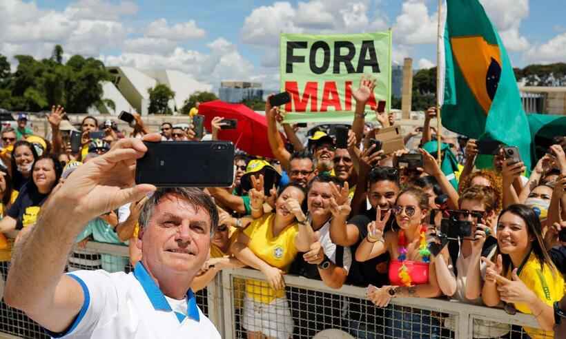 Bolsonaro sobre ato no dia 7: 'Vai ter 2 milhões de pessoas na Paulista' - PR/Reprodução