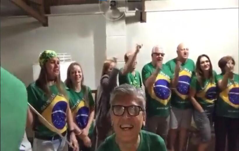 'Brasília vai tremer': vídeo de grupo bolsonarista viraliza na web  - Reprodução