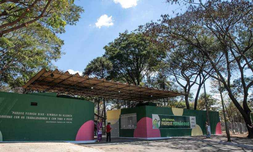 Veja como ficou o parque reaberto em Contagem após 10 anos fechado - Janine Moraes/PMC
