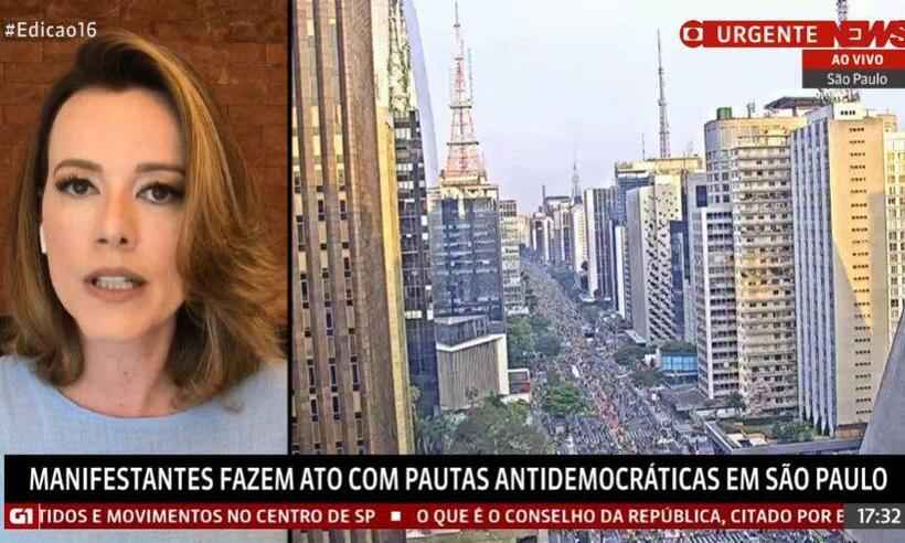 Natuza Nery na GloboNews: 'Governo de Bolsonaro acabou' - GloboNews/Reprodução