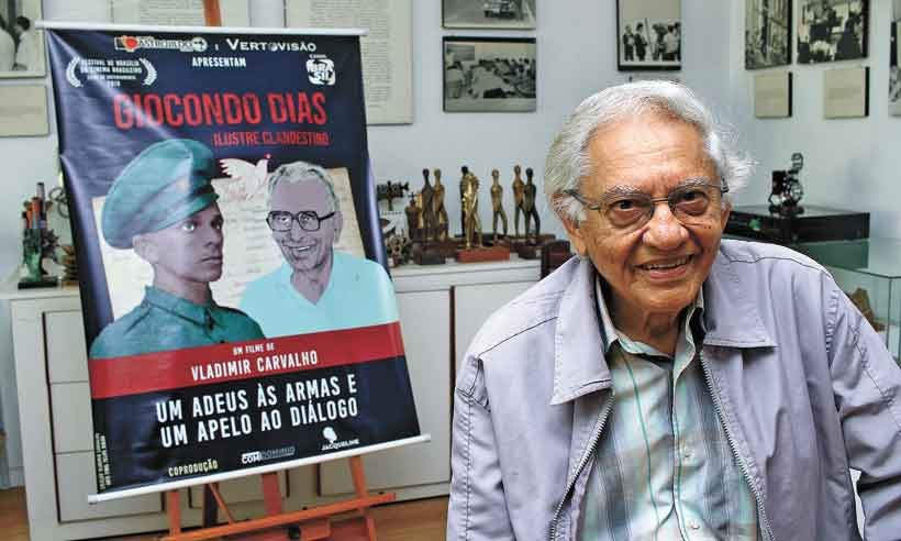 Aos 86 anos, Vladimir Carvalho lança documentário sobre Giocondo Dias - Ana Rayssa/CB/D.A.Press