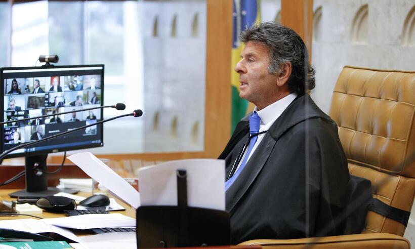 Desobediência 'configura crime de responsabilidade', avisa Fux a Bolsonaro  - Fellipe Sampaio /SCO/STF