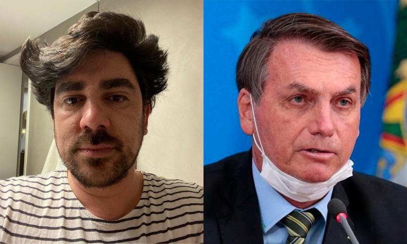 Adnet ironiza Bolsonaro e diz para caminhoneiros dançarem 'Macarena' - Reprodução/Twitter Marcelo Adnet; Agência Brasil