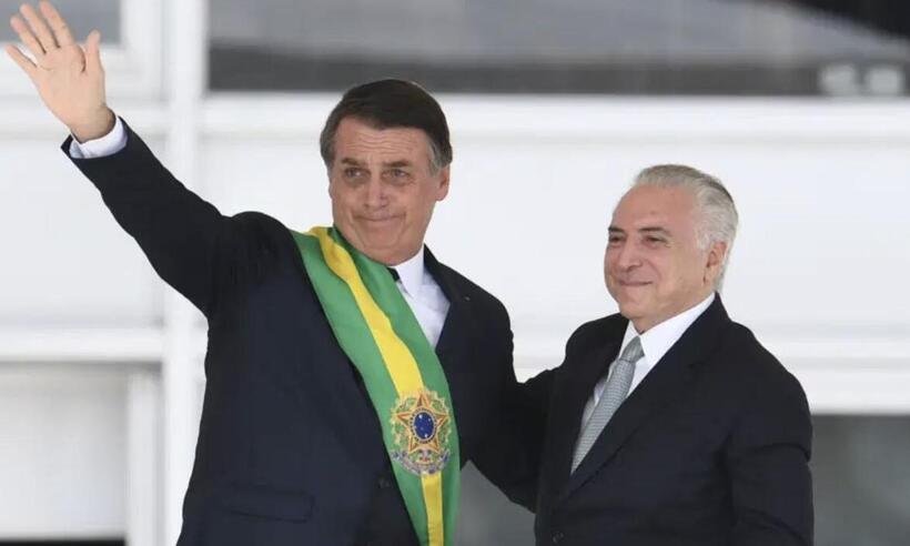 Recuo de Bolsonaro veio depois de almoço com Temer - Agência Brasil/Reprodução